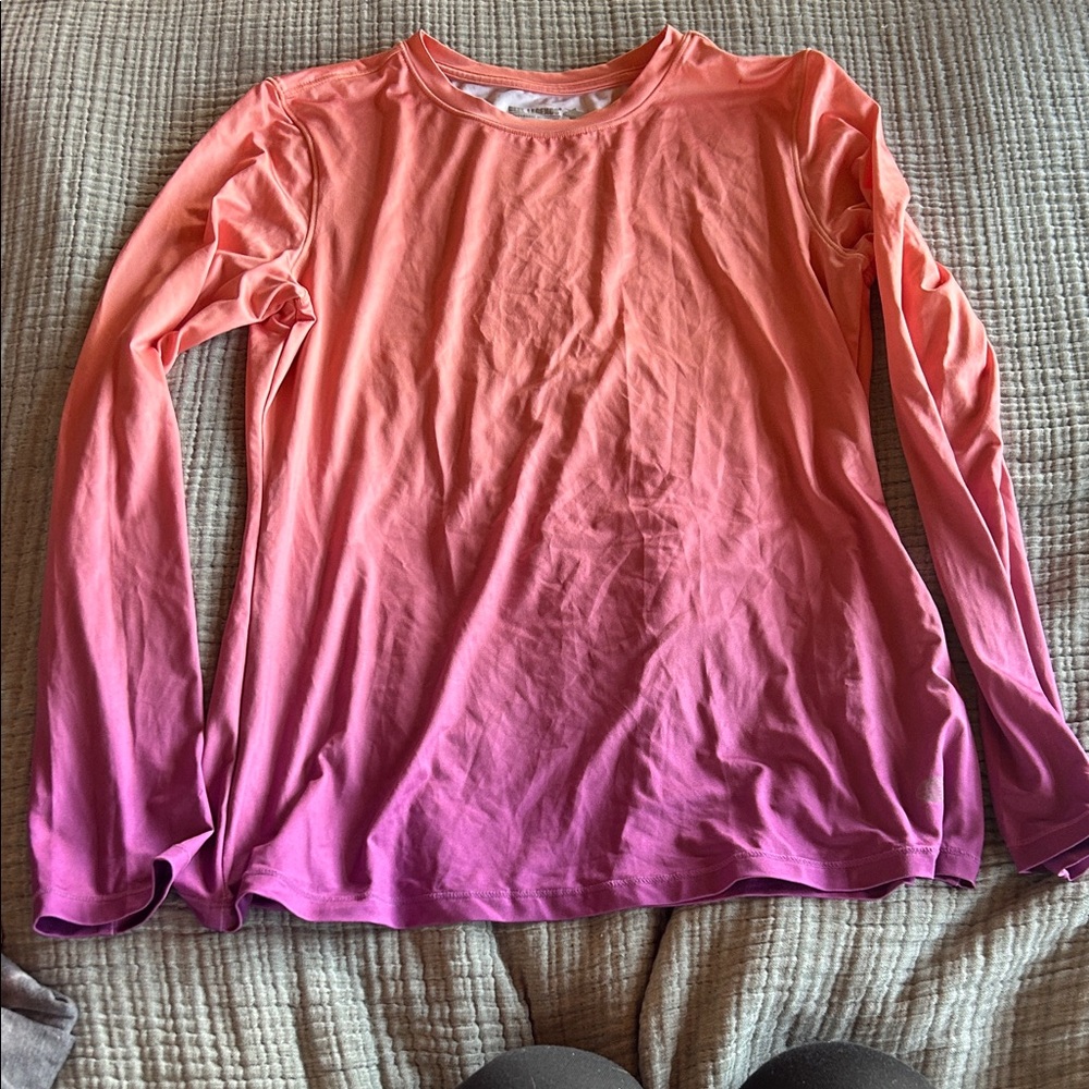 Reel Legends Women's Ombre Coral to Pink Swim Coverup